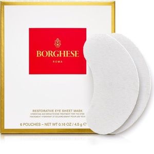 BORGHESE Restorative Eye Sheet Mask. 6 pouches !